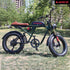 AKEZ Off-Road Electric Bike for Adults, Snow EBike, 7 Speed, 750W Motor, Detachable, 48V, 13AH Lithium Battery