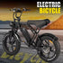 Off-Road OUXI H9 Electric Bicycle Stocking In EU/MX Warehouse Fat Bike For Adult