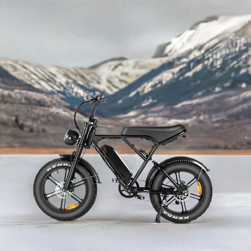 Off-Road OUXI H9 Electric Bicycle Stocking In EU/MX Warehouse Fat Bike For Adult