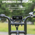 V20Pro Off-Road Electric Bike Upgraded With HD LED Screen